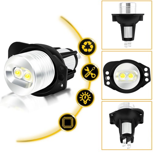 Led angel eyes weiß für - eyes,